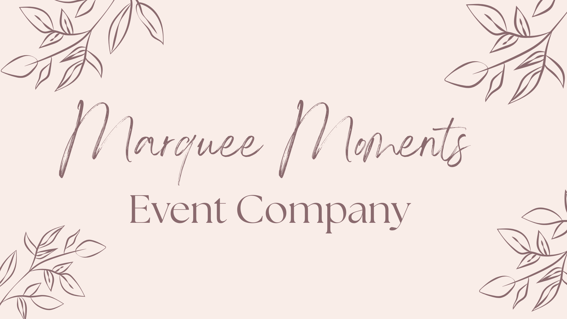 Marquee Moments Event Company